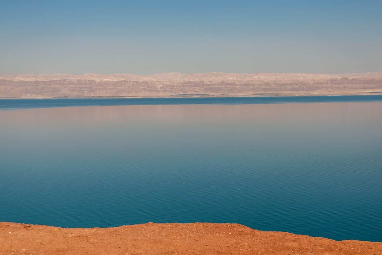 Mŕtve more v Izraeli, pláž